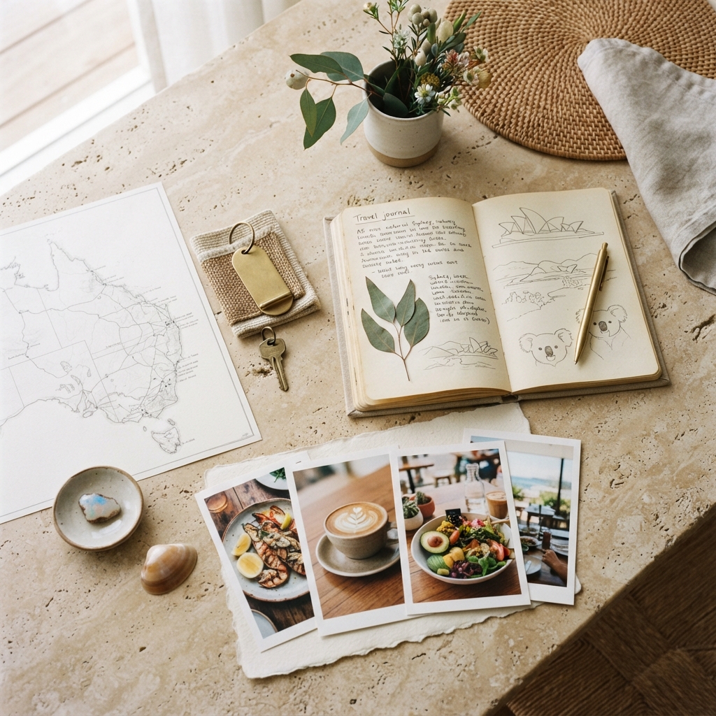 Australian travel maps and editorial hotel notes