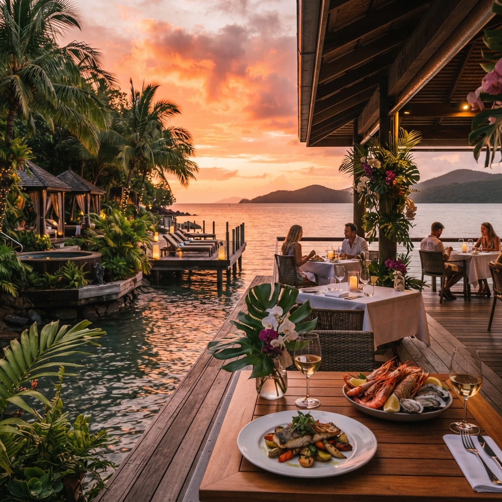 Azure Bay Casino Resort dining, wellness and regional experience